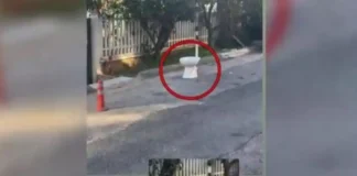 Κρατούσαν θέση πάρκινγκ με λεκάνη τουαλέτας!
