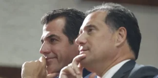 Ο Θάνος Πλεύρης συγχαίρει τον Άδωνι Γεωργιάδη για το «όχι» σε ακτιβιστές που ήθελαν να δουν παιδιά από το ναυάγιο στη Χίο