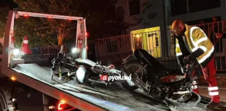Νεκρός 35χρονος από σύγκρουση μηχανών – Στο νοσοκομείο ένας 16χρονος
