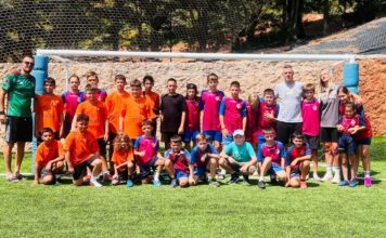 Σε καμπ στον Κάλαμο Αττικής οι “μικροί” της Almyros Football Academy (photos)