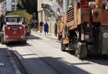 Κλειστή η οδός Αλεξάνδρας- Χάος στο κέντρο του Βόλου (φωτογραφίες)