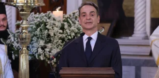 Μητσοτάκης στην κηδεία Ταγαρά: «Αποχαιρετώ έναν προσωπικό φίλο, πολύτιμο συνάδελφο»