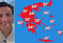 Με 35άρια ξεκινάει η εβδομάδα, πότε χαλάει ο καιρός