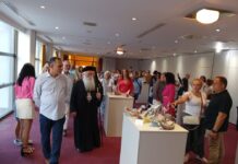Εγκαινιάστηκε η έκθεση κεραμικής «Ναυτοσύνη» στο πλαίσιο της 11ης Ναυτικής Εβδομάδας στον Βόλο