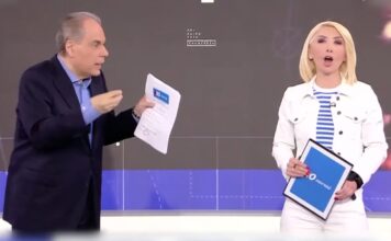 Με νάρθηκα στο χέρι η Μίνα Καραμήτρου μετά το ατύχημα στο Open – «Κατ’αρχήν ζεις» (βίντεο)