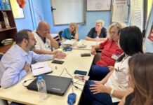 Συνάντηση του Κωνσταντίνου Μαραβέγια με το Σωματείο Εργαζομένων του Νοσοκομείου Βόλου