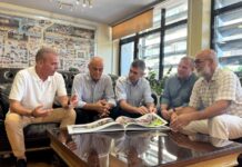 Συνάντηση του δημάρχου Λαρισαίων με τον πρόεδρο και τα στελέχη της Cycling Greece