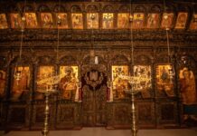 Ξεκίνησαν οι εργασίες συντήρησης του τέμπλου του Ι.Ν. Αγίας Τριάδας Τρικερίου