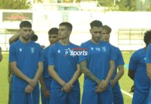 Ριγέ, λευκή και κίτρινη οι εμφανίσεις της Νίκης για τη σεζόν 2026-27