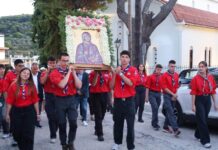 Δυναμική παρουσία των Προσκόπων στην περιφορά της Πολιούχου της Αλοννήσου
