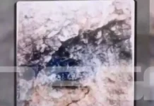 Φωτογραφία ντοκουμέντο με την διάβρωση στο έδαφος – Τα μηνύματα κινδύνου κατάρρευσης του ενός πολιτικού μηχανικού στον άλλον