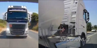 Επικίνδυνος οδηγός βυτιοφόρου «έπαιζε τα φώτα» για να κάνει προσπέραση (βίντεο)