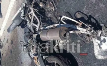 Νεκρός 55χρονος μοτοσικλετιστής που είχε τυλιχτεί στις φλόγες