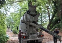 Δήμος Ρήγα Φεραίου: Εργασίες για την αναβάθμιση της οδοποιίας στο Καμάρι