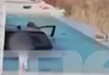Αυτοκίνητο «βούτηξε» σε πισίνα ξενοδοχείου (βίντεο)