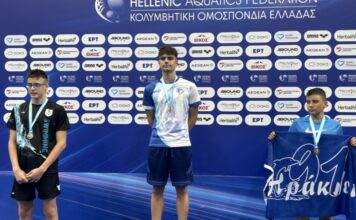 Ο εκπληκτικός 13χρονος Βολιώτης κολυμβητής Μ. Τόρης έσπασε τρία πανελλήνια ρεκόρ (video)
