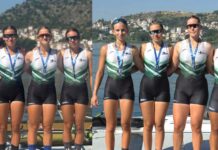 Δύο φορές στο βάθρο οι κορασίδες του ΝΟΒ-Α στο Πανελλήνιο Κωπηλασίας