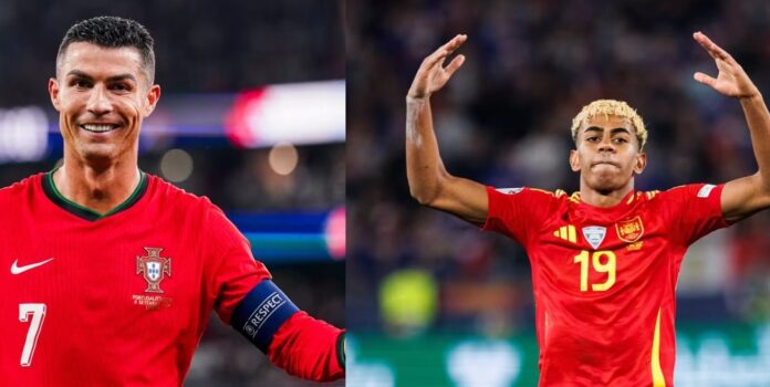 ronaldo vs yamal