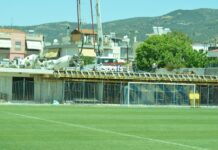 Τελευταία μέρα εργασιών από την ΠΑΕ Νίκη στη Θύρα 3 (photos)