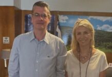 Η Ζ. Μακρή με τον Γ.Γ. Δασών Σ. Σταθόπουλο για τα θέματα Ζαγοράς και Νοτίου Πηλίου