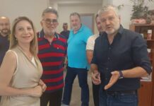 Στην Αγιά η Μαρία Καρυστιανού (φωτογραφίες)