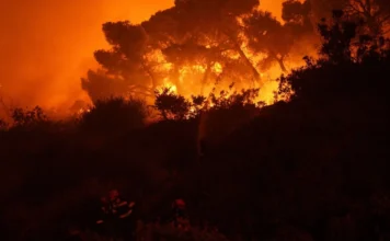 Λέκκας: Όταν επικρατούν άνεμοι με ριπές που φτάνουν τα 150χλμ/ώρα δεν υπάρχει τρόπος να οριοθετηθεί