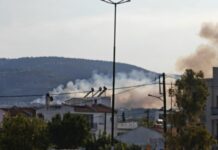 Καλύτερη η εικόνα στα δύο μέτωπα της φωτιάς σε Αϊβαλιώτικα και Σωρό