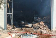 Ρέθυμνο: Φωτιά σε αποστακτήριο τσικουδιάς – Κάηκε ολοσχερώς το κτήριο