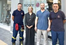 Έμπρακτη στήριξη στην Πυροσβεστική Υπηρεσία Βόλου με δωρεά οικιακών συσκευών από τη Welcome Stores και πρωτοβουλία της Ζ. Μακρή