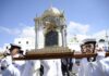 Τήνος: Κορυφώνονται οι εορτασμοί για την Παναγία – Χιλιάδες προσκυνητές στο νησί της Μεγαλόχαρης