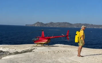 Δεν εμφανίστηκαν στις Αρχές o πιλότος και o ιδιοκτήτης για την πρωτοφανή προσγείωση του ελικοπτέρου στο Σαρακήνικο