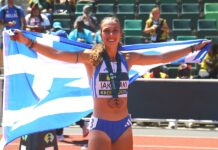 Η Ιακωβάκη δεύτερη παγκόσμια πρωταθλήτρια στα 400μ. εμπόδια