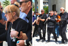 Με κλαρίνα και μοιρολόγια το τελευταίο αντίο στον Λάκη Χαλκιά