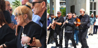Με κλαρίνα και μοιρολόγια το τελευταίο αντίο στον Λάκη Χαλκιά