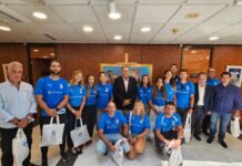 Θερμή υποδοχή της ΕΟΕ στην Εθνική ομάδα κωπηλασίας