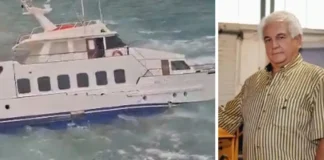 Η δραματική στιγμή που ανασύρεται νεκρός ο επιχειρηματίας μετά τη θαλασσοταραχή