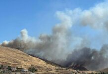 Φωτιά στη Λήμνο: Σε εξέλιξη απεγκλωβισμοί ατόμων από τη θάλασσα – Απομακρύνθηκαν 59 πολίτες