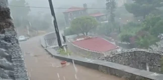 Συγκλονιστικά βίντεο από τους ορμητικούς χειμάρρους στη Μάνη – Καταστροφές σε σπίτια, δρόμους και αυτοκίνητα