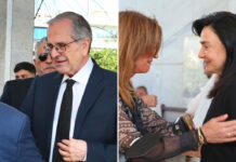 Στο Α΄ Νεκροταφείο το μνημόσυνο για τον έναν χρόνο από τον θάνατο της Λένας Σαμαρά (φωτογραφίες)