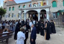 Επίσκεψη κλιμακίου της «Νίκης» στην Παλαιά Μονή Παναγίας Κάτω Ξενιάς
