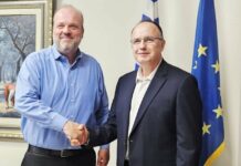 Συνάντηση Πρωτοψάλτη-Μπασδάνη για την προώθηση και εμπορία προϊόντων αλιείας και υδατοκαλλιέργειας