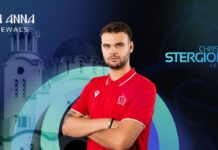 Για τέταρτη σερί σεζόν στην Αγία Άννα ο Στεργιόπουλος