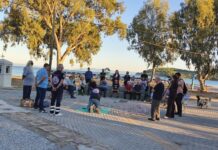 Πραγματοποιήθηκε εκπαίδευση στη χρήση απινιδωτή στις Αλυκές Βόλου