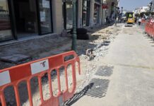 Έκοψαν τρία δέντρα στη Δημητριάδος για χάρη του νέου …πεζοδρομίου! (φωτογραφίες)
