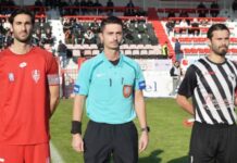 Ο άπειρος Γιώργος Παπαδόπουλος σφυρίζει το Νίκη-Νέστος