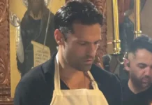 Νονός στον γιο του αδερφού του o Αργυρός – Εικόνες από τη βάφτιση