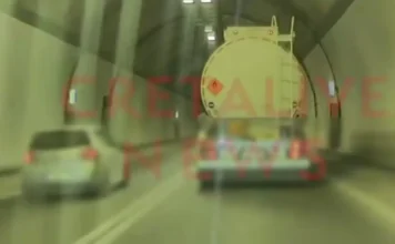 Οδηγός σκόρπισε τον τρόμο- Μπήκε στο αντίθετο ρεύμα και προσπέρασε παράνομα νταλίκα και βυτιοφόρο