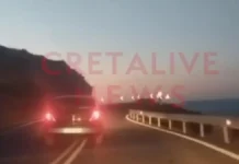 Η στιγμή που οδηγός κάνει ζιγκ – ζαγκ και περνά στο αντίθετο ρεύμα σε στροφές (βίντεο)