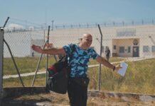 Εκτός φυλακής ο Νίκος Μαζιώτης-Δείτε φωτογραφίες