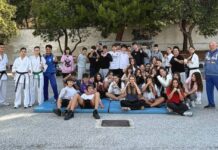 Ο Πήγασος παρουσίασε το shidokan triathlon στους μαθητές του 2ου Γυμνασίου Βόλου